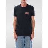 Maison Margiela - T-shirt met Logo - Zwart - Heren - Katoen