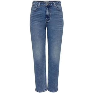 ONLY high waist mom jeans ONLROBBIE  medium blue