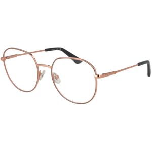 Guess - Ronde Metalen Optische Monturen - Roze - Dames