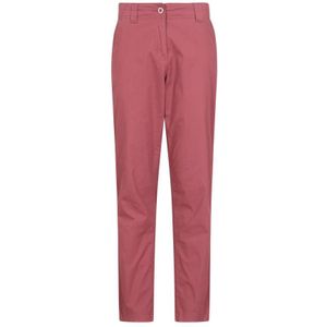 Mountain Warehouse Dames/Dames Coastal Stretch Reguliere Broek (Donkerroze)