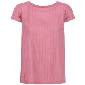Regatta Dames/dames Jaelynn Dobby Katoenen T-shirt (Heather Rose)