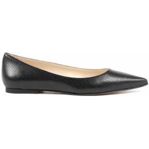 19V69 Italia WOMENS BALLERINA BLACK 4747 BLACK TRAF - Maat 38