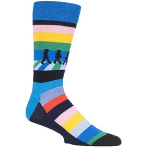 1 Verpakking Heren Officieel Licensed The Beatles Noviteit Sokken