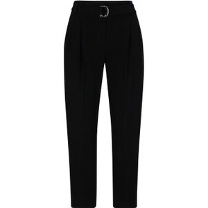 Boss Dames/Dames Tapia Normale Broek met Riem (Zwart)
