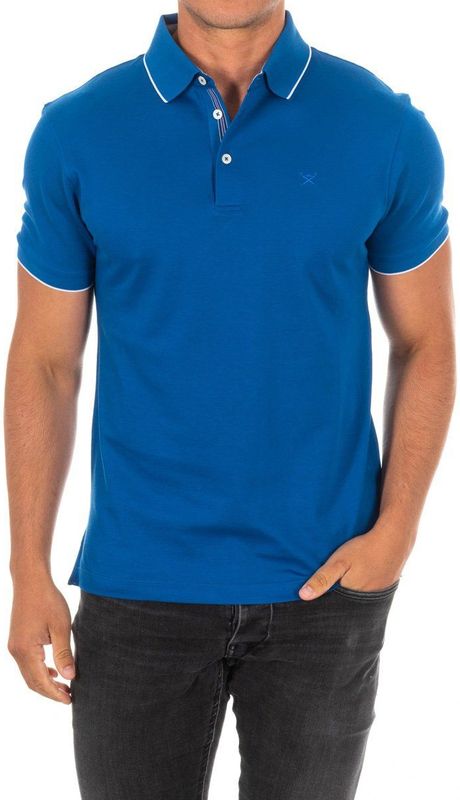 Hackett - Polo Shirt - Blauw - 100% Katoen