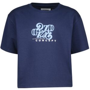 Raizzed T-shirt FAYA met printopdruk donkerblauw