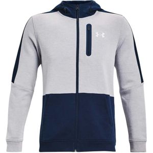 Under Armour Heren Threadborne Full Zip Hoodie (Grijs)