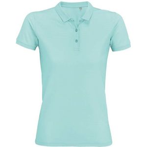 SOLS Dames/dames Planet Organic Polo Shirt (Arctisch blauw)