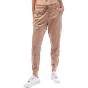 DKNY Dames/Dames Joggingbroek met Strass-logo (Beige)