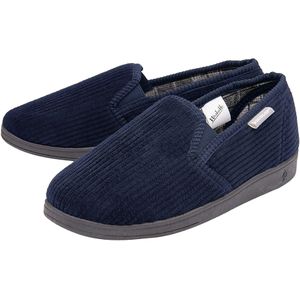 Mannen Tartan Gevoerde Huisschoenen Met Geheugenfoam