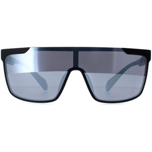 Adidas SP0020 02C Matzwarte Contrasterende Spiegelzilvere Zonnebril Zonnebrillen -  Zwart | Sunglasses