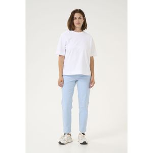 Pants Suiting Regular fit Soft Chambray light blue