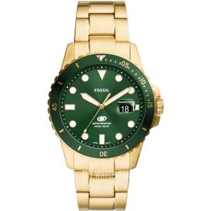 Fossil Fossil Blue Heren Horloge Goudkleurig FS6030