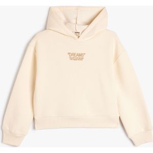 Koton SWEATSHIRTS Capuchon kraag geborduurd Sweatshirt