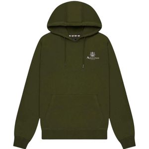 Aquascutum Heren Active Kleine Logo Hoodie (Groen)