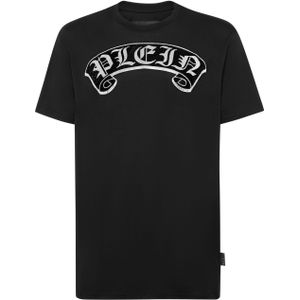 T-Shirt Ronde Hals Gothic Plein