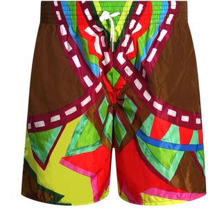 Dsquared2 - Meerkleurig - Zwembroek - Zwemboxer - Hoogwaardig Polyamide