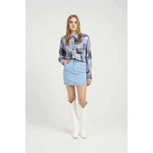 Shirt met lange mouwen Loose fit blue