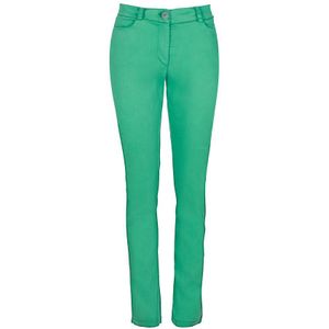 Groene Tie Dye Long Fitted Pants