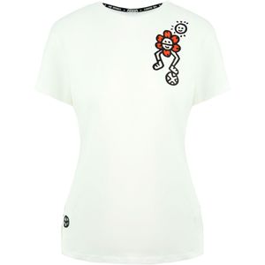 Puma x Mr Doodle - Korte Mouw Crew Neck - Wit - Dames T-shirt