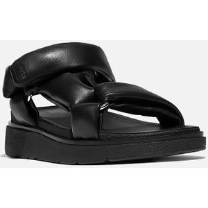 FitFlop Gen-FF Soft Dames Zwart Leren Sandalen