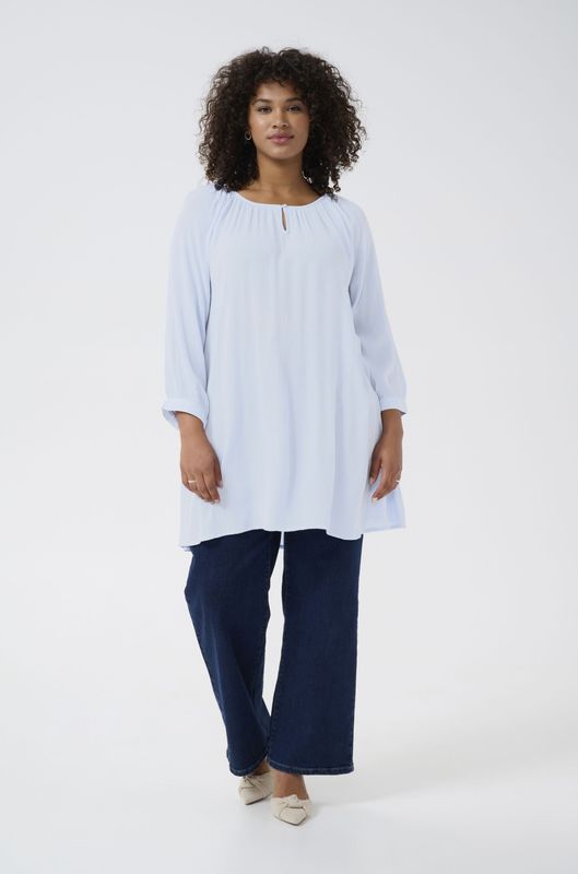 KAFFE CURVE Tuniek 'Ami'  hemelsblauw