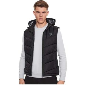 Luxe Guess Man Mouwloos Donsjack - Maat S