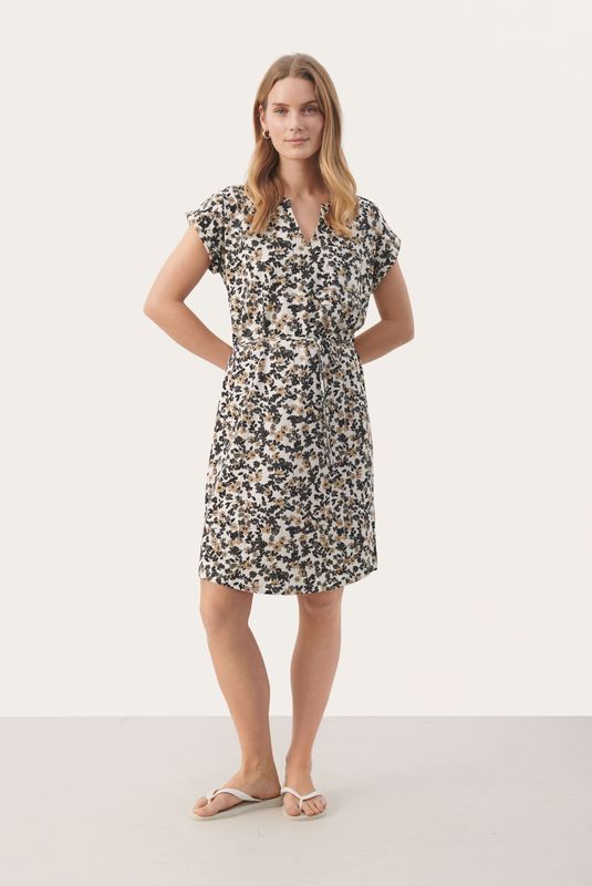 Part Two - Jurk - Veelkleurig - Katoen