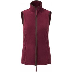 Premier Dames/dames Artisan Fleece Gilet (Bourgogne/Bruin)