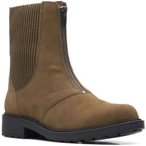 Clarks Boots for Women in Olive