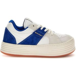 Palm Angels Leren Sneakers Met Logo - Maat 41