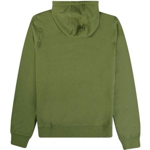 Aquascutum Heren Actieve Grote Logo Hoodie (Groen)