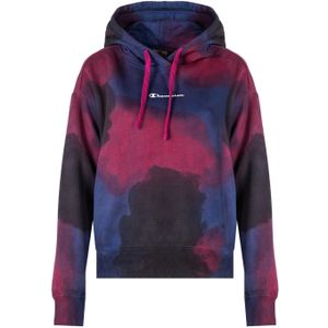 Champion - Blouse - Blauw - Katoen - Met Capuchon