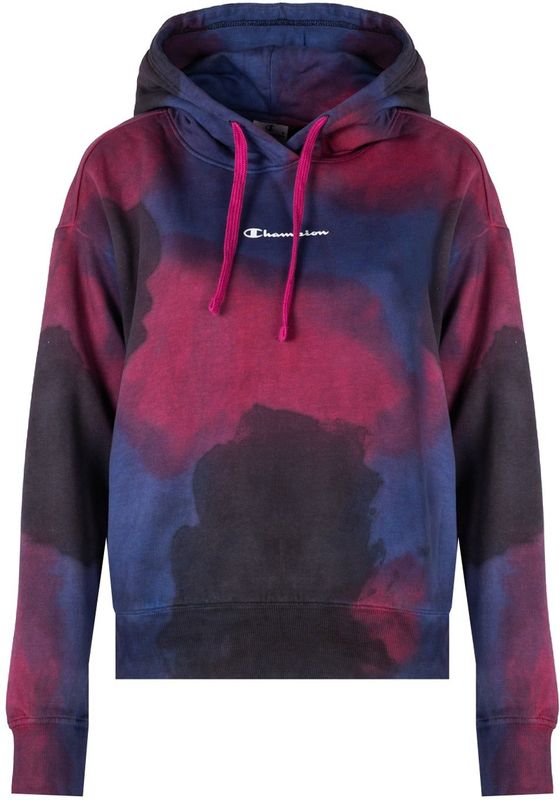 Champion - Blouse - Blauw - Katoen - Met Capuchon