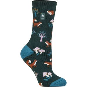 Dames Thermo Lite Patroon Sokkes voor de Winter