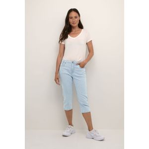 Casual broek Slim fit Blue/White Stripe blue white