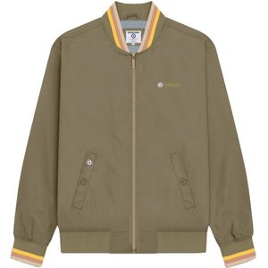 Lambretta Heren Monkey Drievoudig Getipte Jas (Khaki/Goud/Tabak/Crème)
