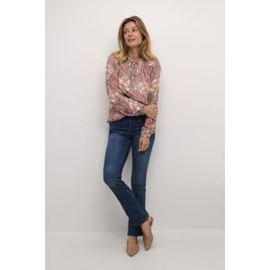 Blouse met lange mouwen Regular fit pink