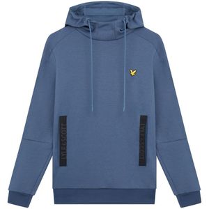 Lyle & Scott - Pocket Branded Sweat - Licht Marineblauwe Hoodie