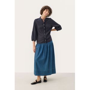 Part Two - Midnight Blouse - Zwart - 50% Linnen - 50% Viscose