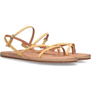 Purapiel Flat Sandal Namibi Namibi Yellow - Maat 35