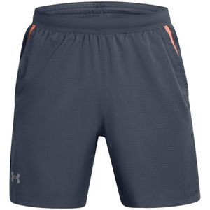 Under Armour Heren Launch Textured Sweat Shorts (Grijs)