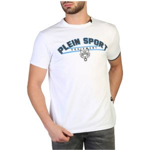 Plein Sport Equipment White T-Shirt - Maat S