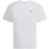 Givenchy - T-shirt - Wit - Logo T-shirt - Ribbed Crew Neck