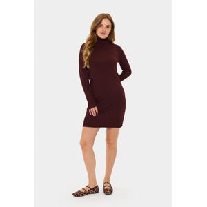 Jurk U6801, Jurk Regular fit wine