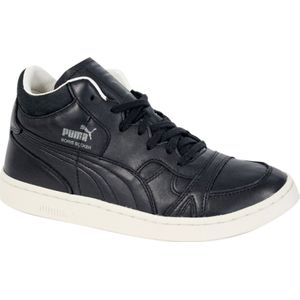 Puma - Boris Becker Leather Mid Top - Zwart - Heren Schoen