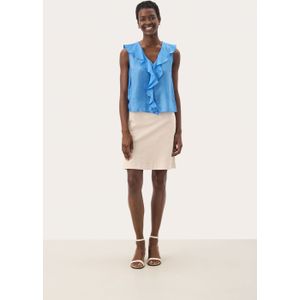 Mouwloos shirt Regular fit Marina blue