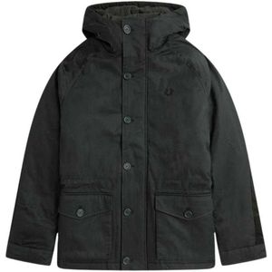 Fred Perry Heren Snorkel Korte Parka (Groen)