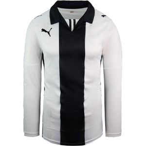 Puma - PAOK FC Home - Voetbal Polo - Wit Zwart - Lange Mouw - Junior