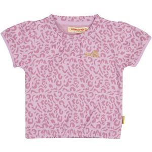 Vingino T-shirt NINNEKE met panterprint lila